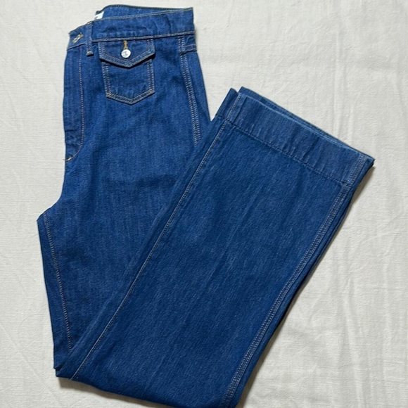 NWT RE/DONE 70s Pocket Wide Leg SZ 29 - Picture 5 of 9